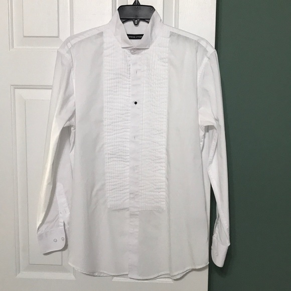 Adrienne Vittadini Tuxedo Shirt 